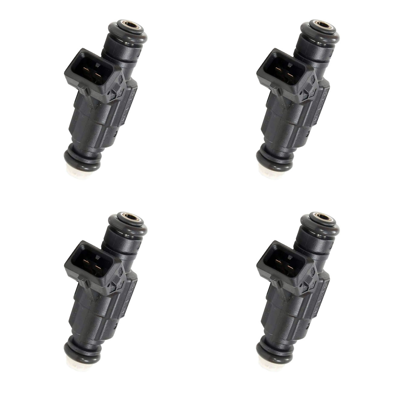 Kit 4 Inyectores Bosch Ford Escort Fiesta Ka Courier 1.6 Roc